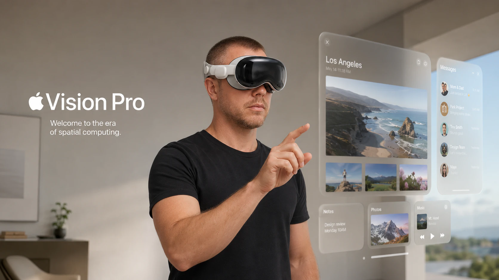 Apple Vision Pro campaign featuring Sergéy Ulyanov