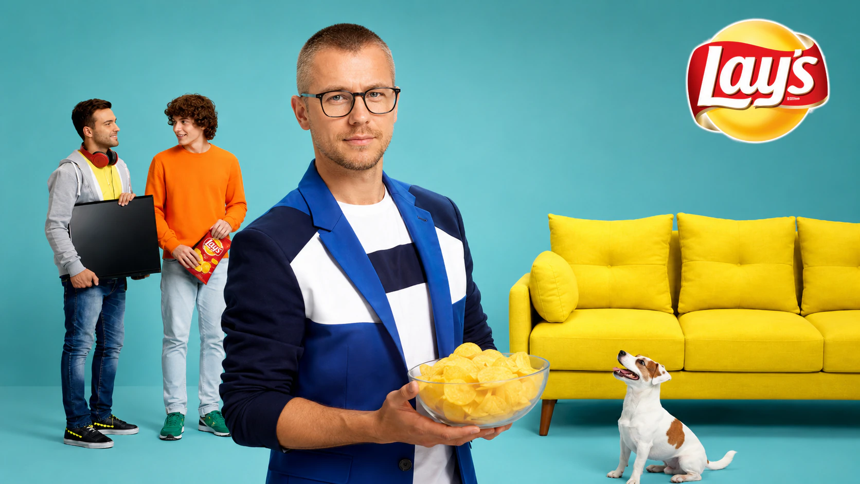 Lay’s Movie Time campaign featuring Sergéy Ulyanov