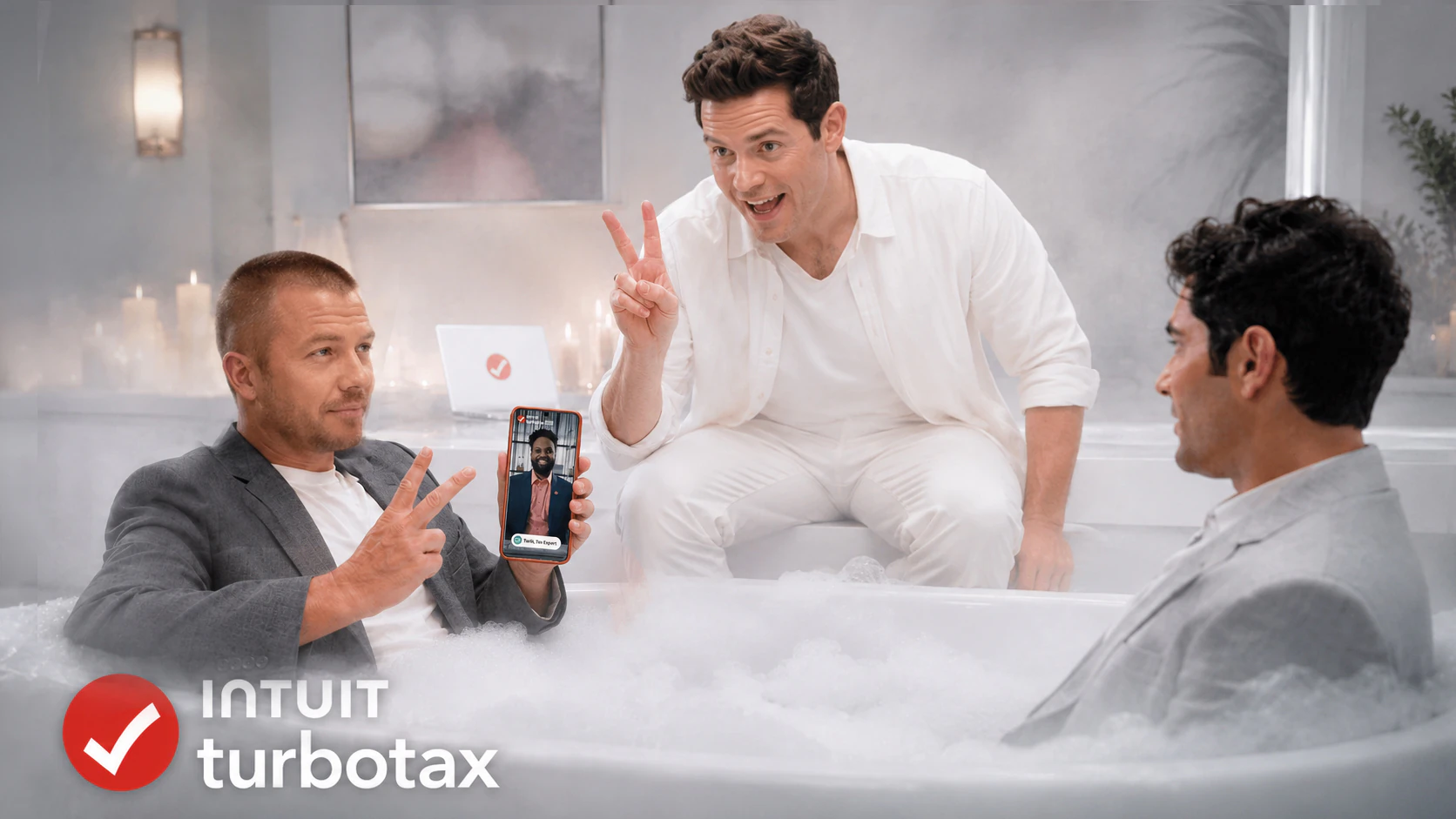 Intuit TurboTax campaign featuring Sergéy Ulyanov