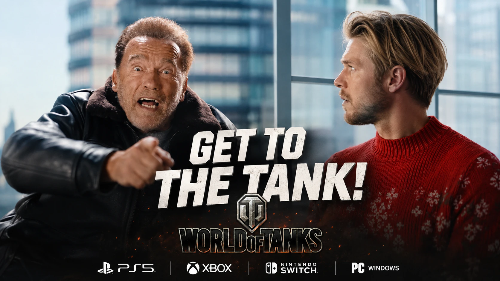 World of Tanks campaign featuring Sergéy Ulyanov